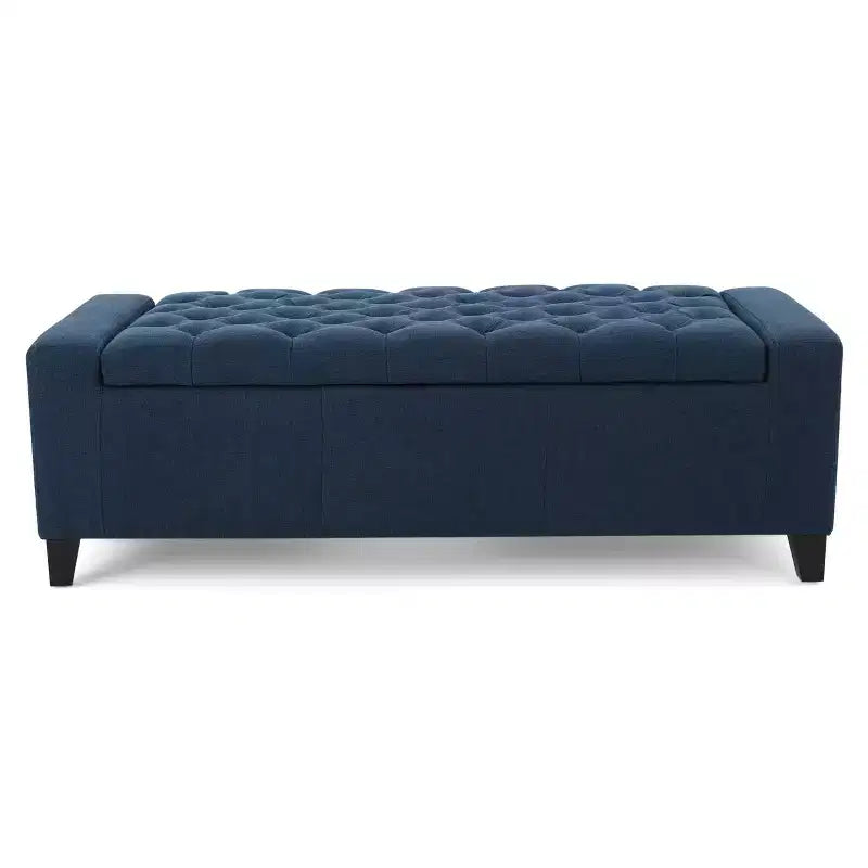 Upholstered Bench with Soft Cushion, Modern Bench for Living Room and Bedroom, Comfortable Bench for Adults