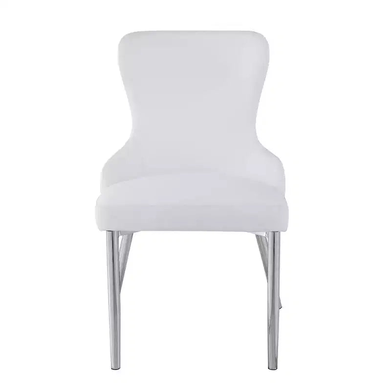 Contemporary Wing-Back Side Chair - Set of 2