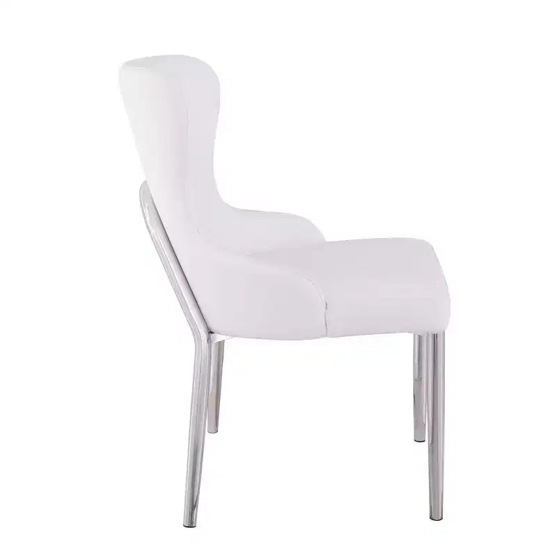 Contemporary Wing-Back Side Chair - Set of 2