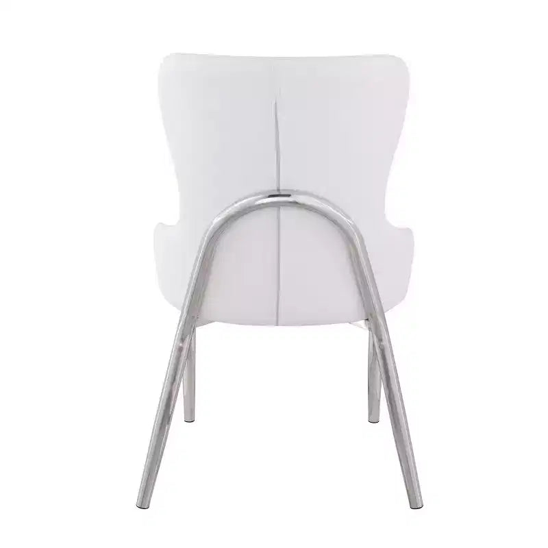 Contemporary Wing-Back Side Chair - Set of 2