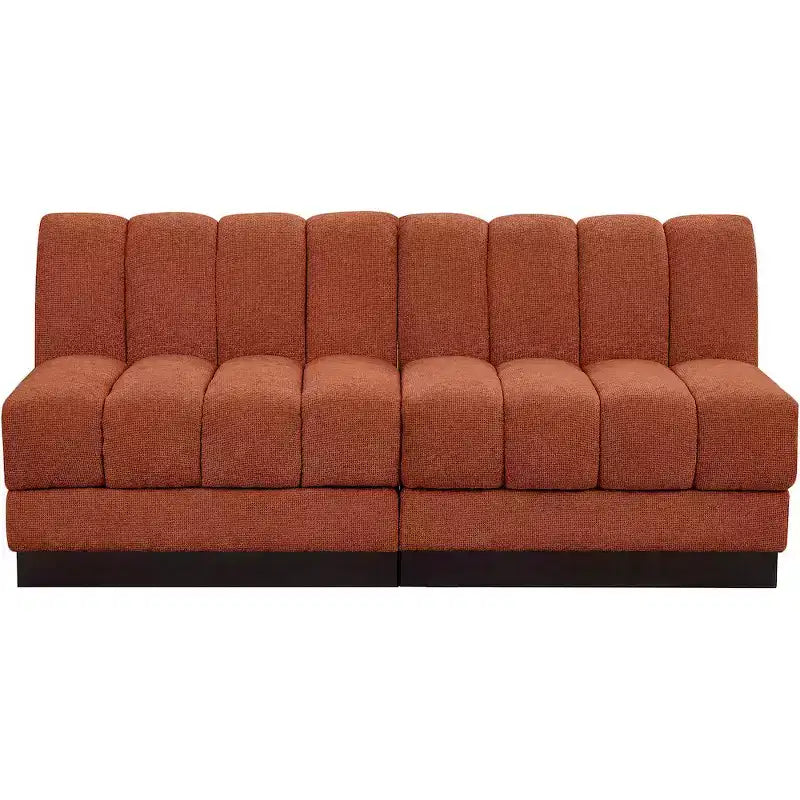 Quinn Chenille Fabric Modular Sofa