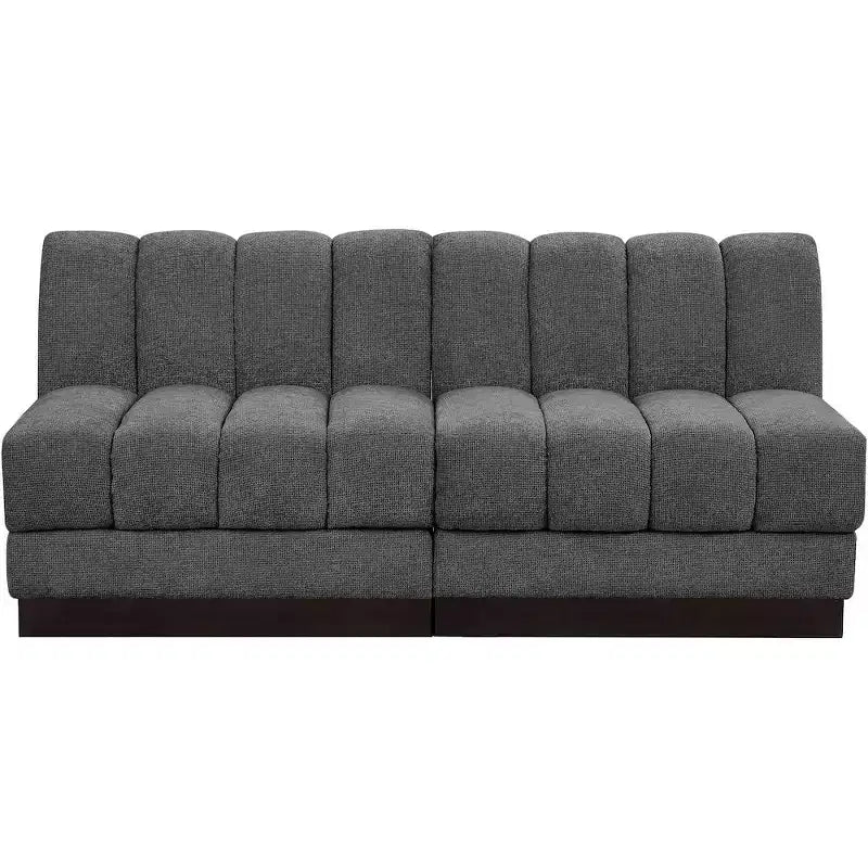 Quinn Chenille Fabric Modular Sofa
