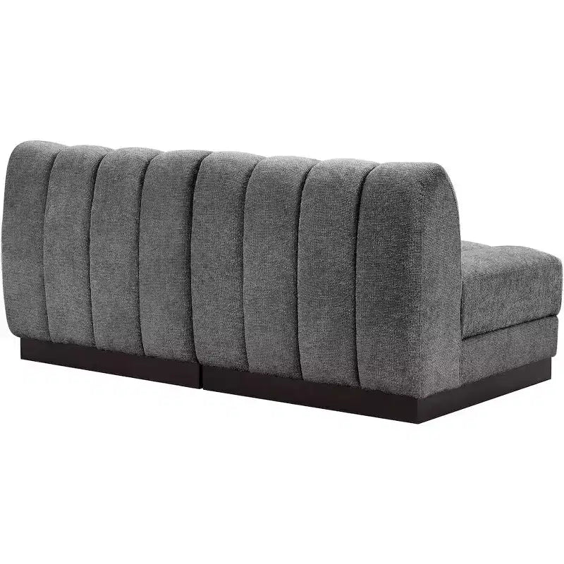Quinn Chenille Fabric Modular Sofa