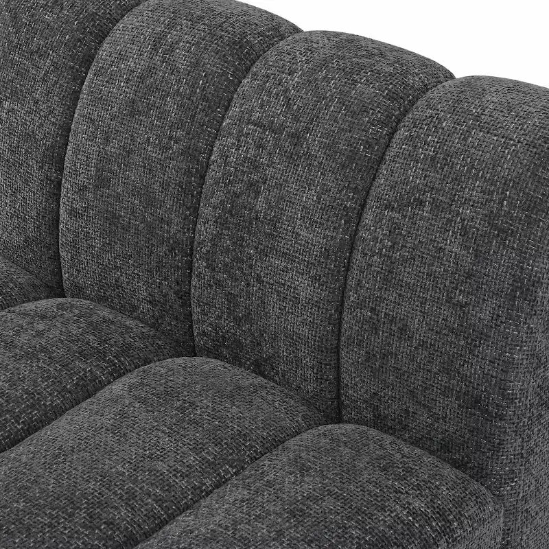 Quinn Chenille Fabric Modular Sofa