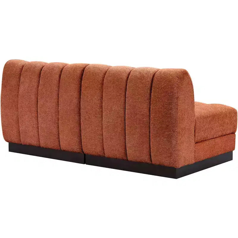 Quinn Chenille Fabric Modular Sofa