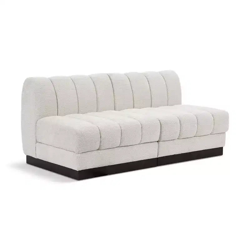 Quinn Chenille Fabric Modular Sofa