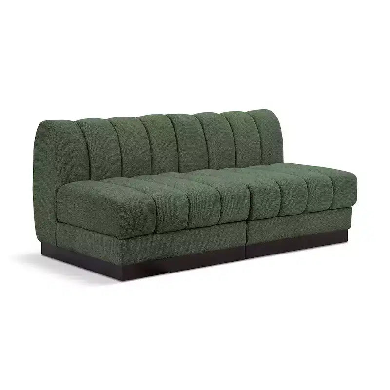 Quinn Chenille Fabric Modular Sofa