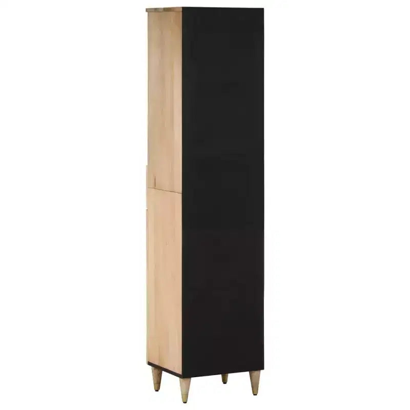 Bathroom Cabinet Natural wood Solid mango wood, engineered wood