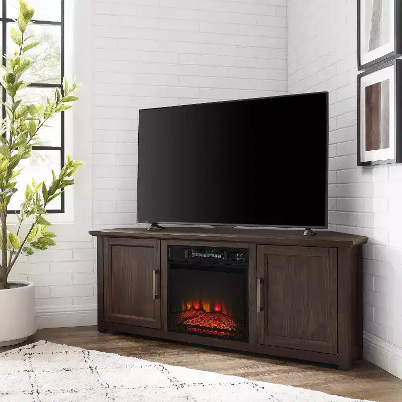 Camden Corner TV Stand for TVs up to 60 with Fireplace -