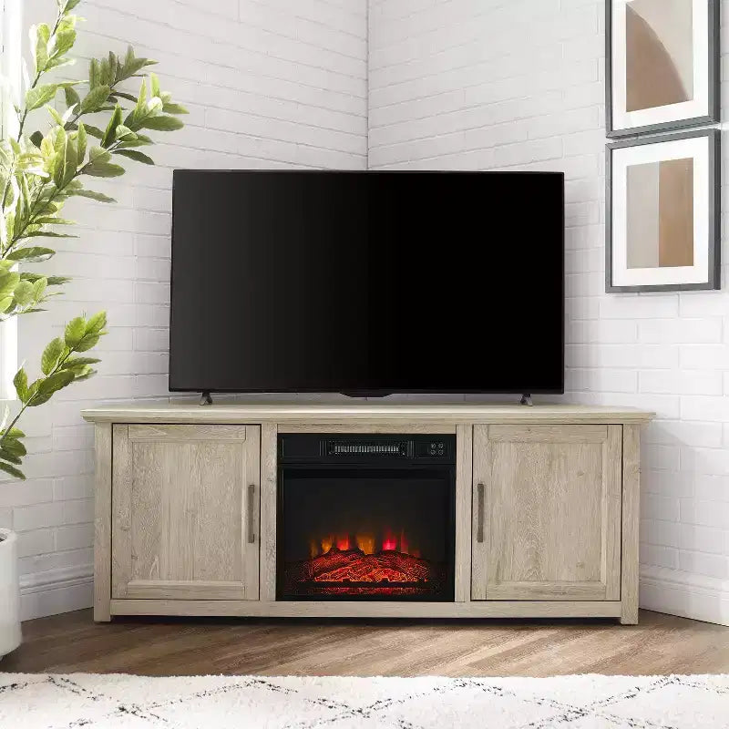 Camden Corner TV Stand for TVs up to 60 with Fireplace -