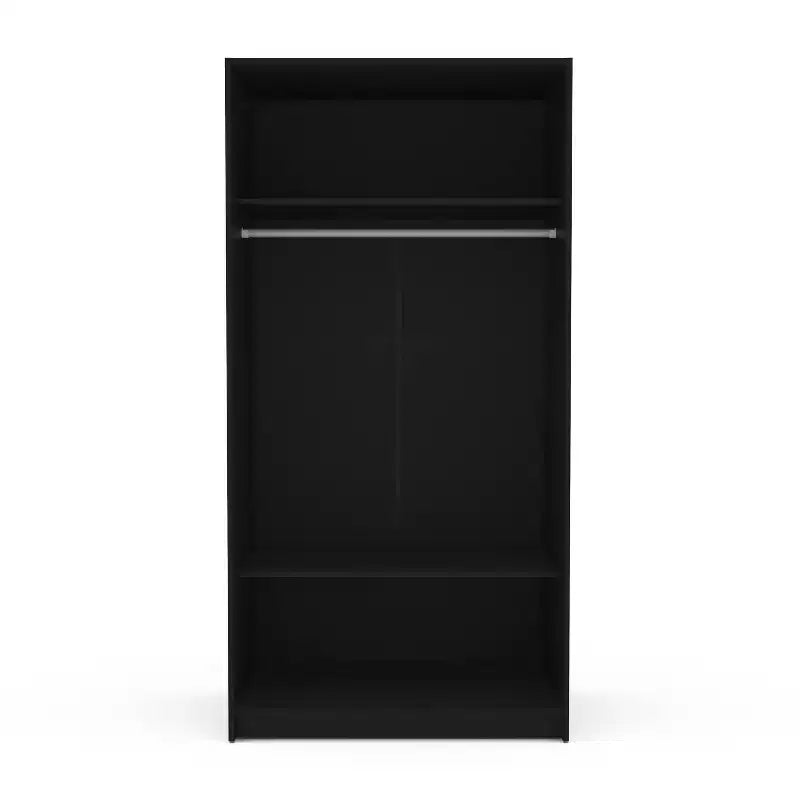 Denmark 2 Clothing Armoire Modern Fixed